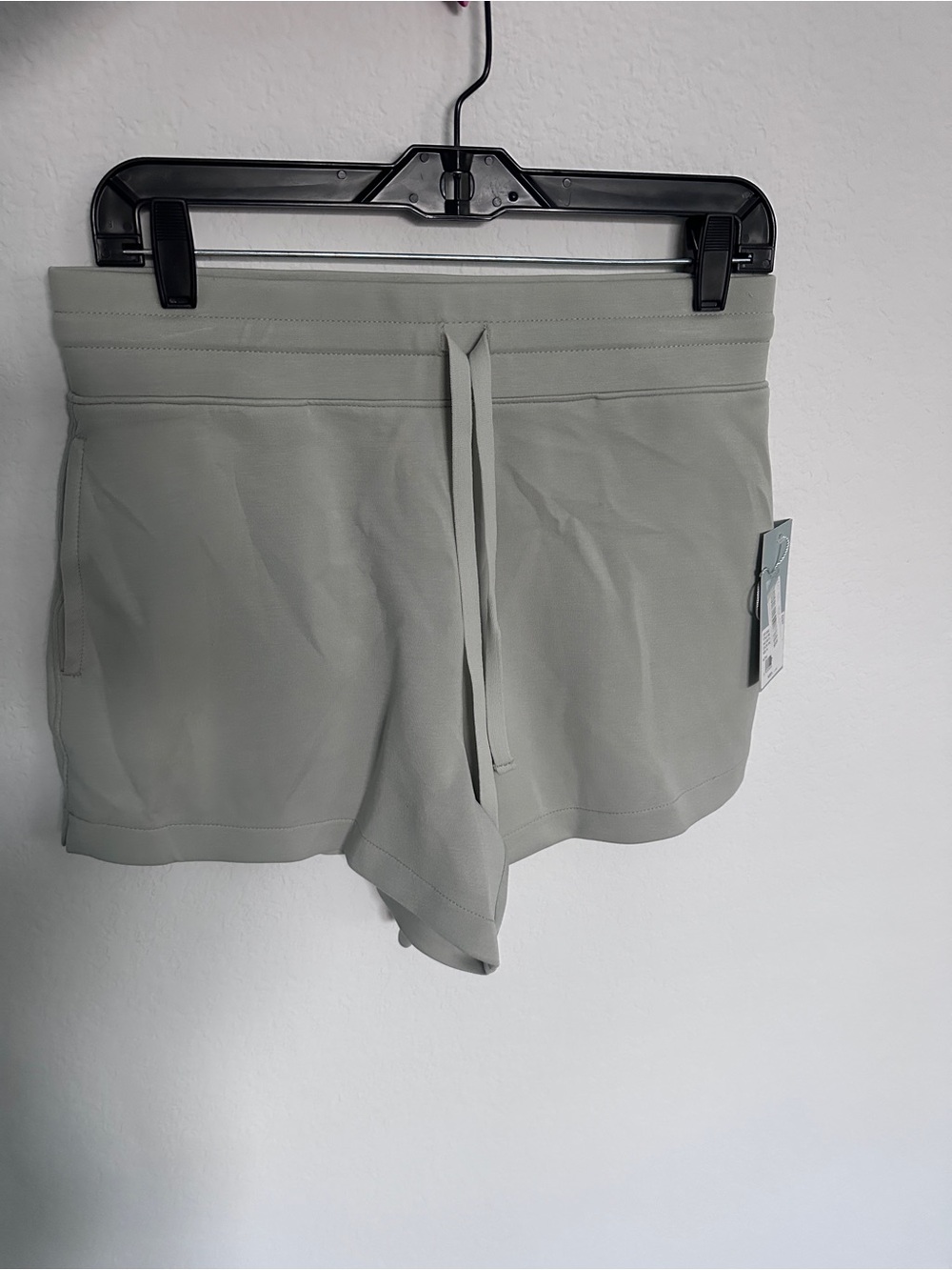 ANTONIO MELANI Sage Green Athletic Drawstring Shorts
